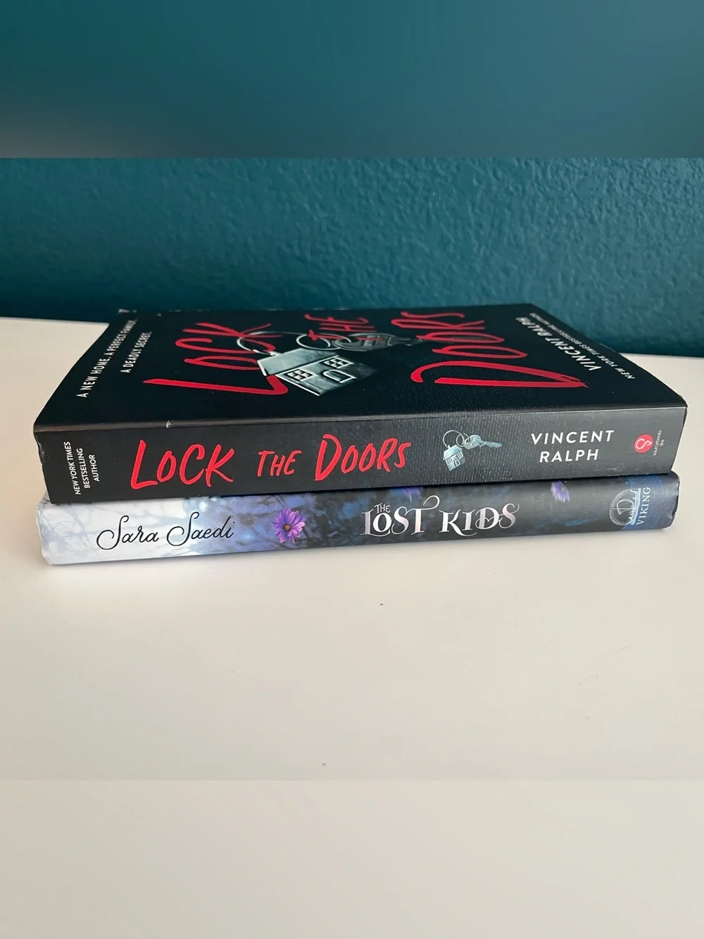 The Lost Kid & Lock the Doors Books Sara Saedi Vincent Ralph Halloween Thriller